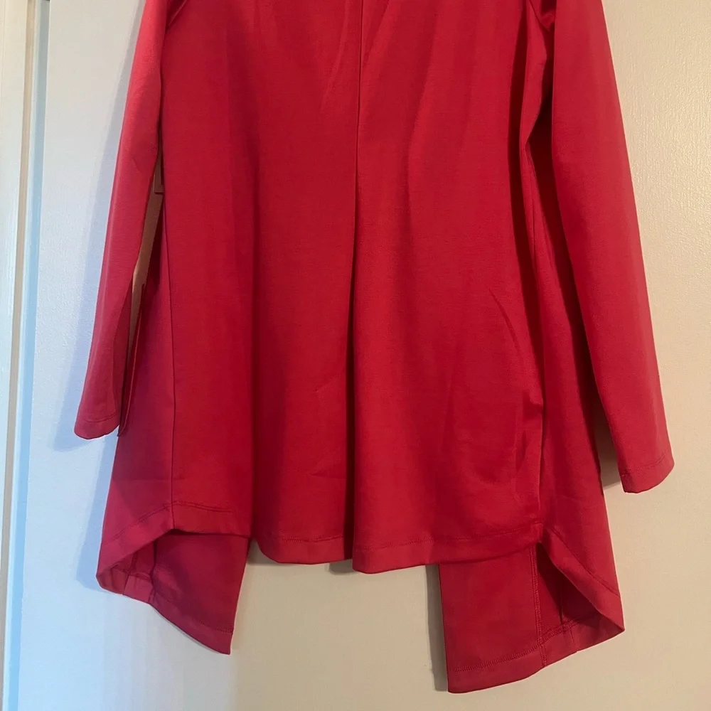 Lularoe Gwen Blazer NWT Raspberry Pink XS - Picture 3 of 6